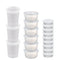 Plastic containers with lids MEGA Combo Pack Comes With 44 Sets of 8oz, 16oz, and 32oz