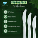 Plastic Knives Medium Size - Bulk Pack (1000 Knives)