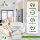 Biodegradable Paper Plates Combo Pack with Utensils