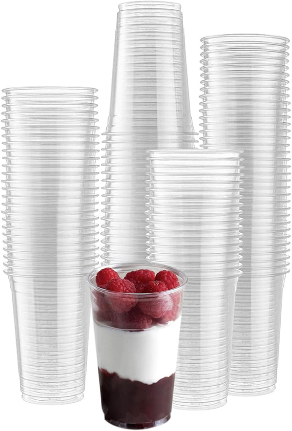 Disposable Clear Plastic PET Cups