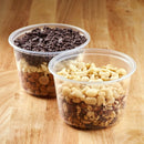 Plastic Deli Food Storage Containers with Airtight Lids | 48 Pack - 16 oz. (473 mL)