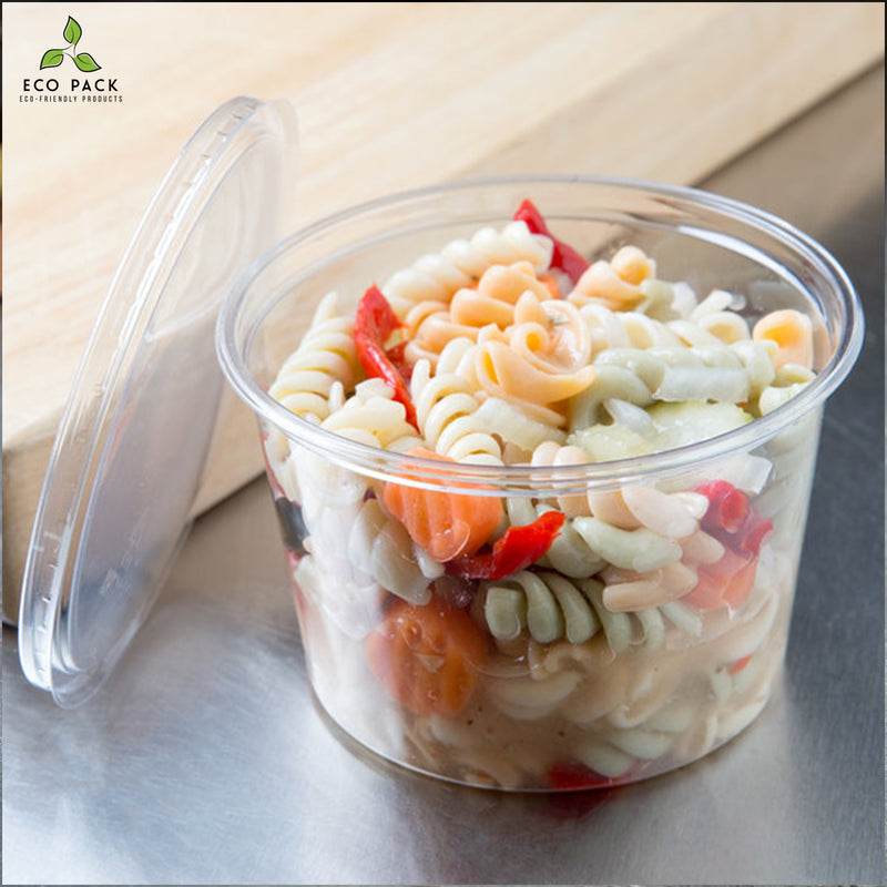 Plastic containers with lids MEGA Combo Pack Comes With 44 Sets of 8oz, 16oz, and 32oz