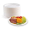 Compostable 10" Heavy Duty Disposable Paper Plates [125 Pieces]