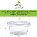 Plastic Disposable Portion Cups | 2 oz